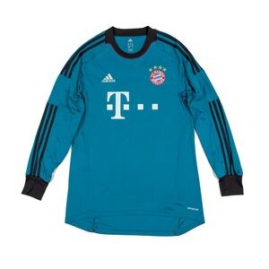 Bayern Munich 2013/14 Adidas GK Football Shirt Soccer Jersey Size M - Z26194